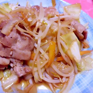 豚バラ肉と野菜の炒め物